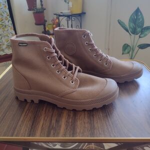 Palladium, Mens, Canvas, Chukka Boot, 10.5, Sand